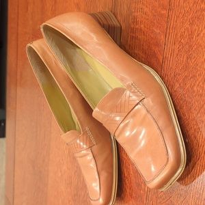 Enzo Angiolini loafers, cognac, 8.5